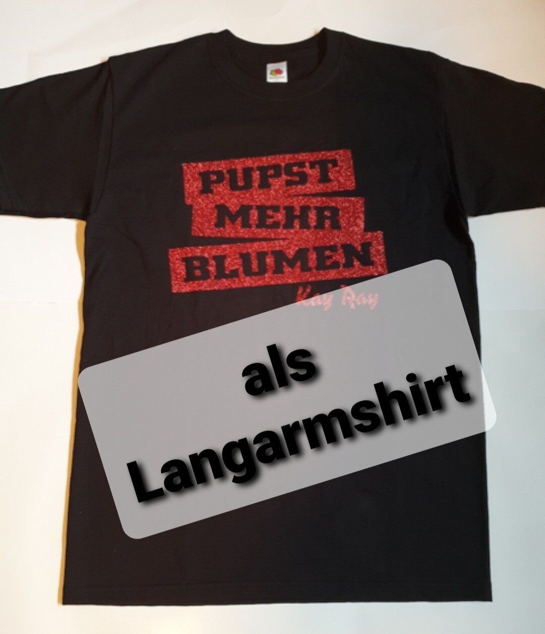 Kay Ray Langarm-Shirt &quot;Pupst mehr Blumen&quot;