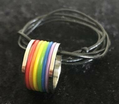 Regenbogenring vertikal