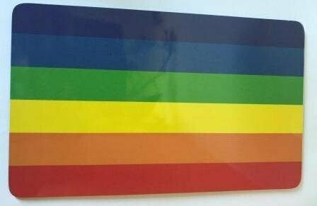 Regenbogen Frühstücksbrett