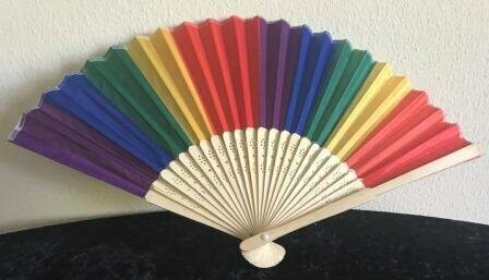 Regenbogenfächer Bambus