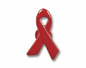 Red Ribbon 3D 28mm