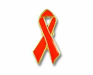 Red Ribbon Goldrand 19mm