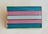Pin Transgender Flag 18mm
