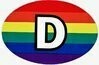 Aufkleber "D"