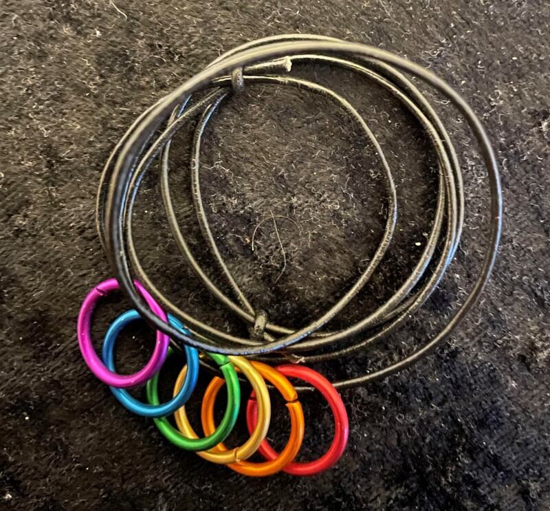 Halskette Regenbogen