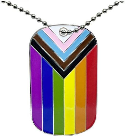 Dog-Tag Progress Pride