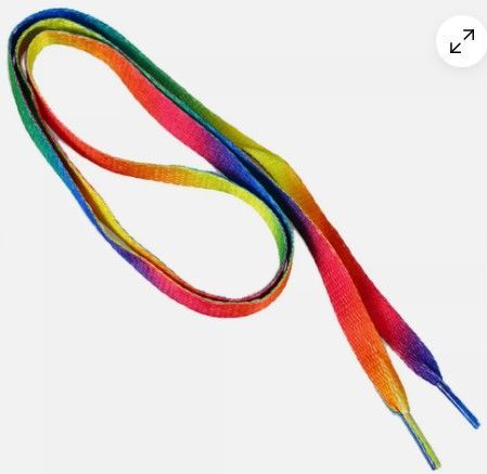 Regenbogen-Schnürsenkel 110cm