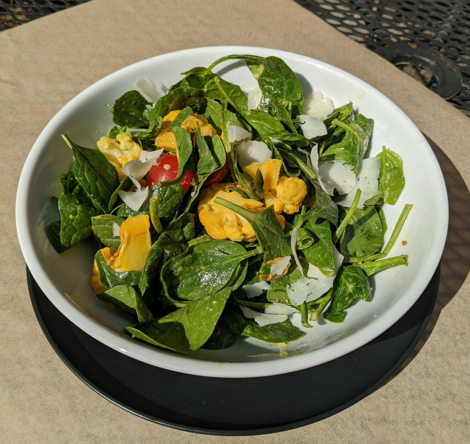 Roasted Cauliflower Salad with Manchego Roasted Cauliflower Salad with Manchego