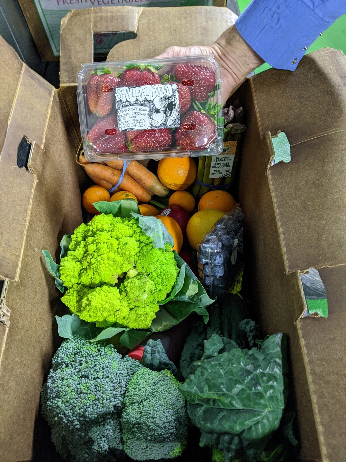 Organic Produce Box Organic Produce Box