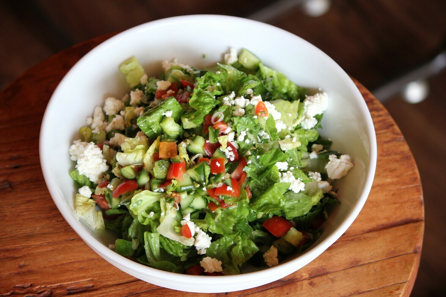 Shirazi Romaine & Feta Salad Shirazi Romaine & Feta Salad