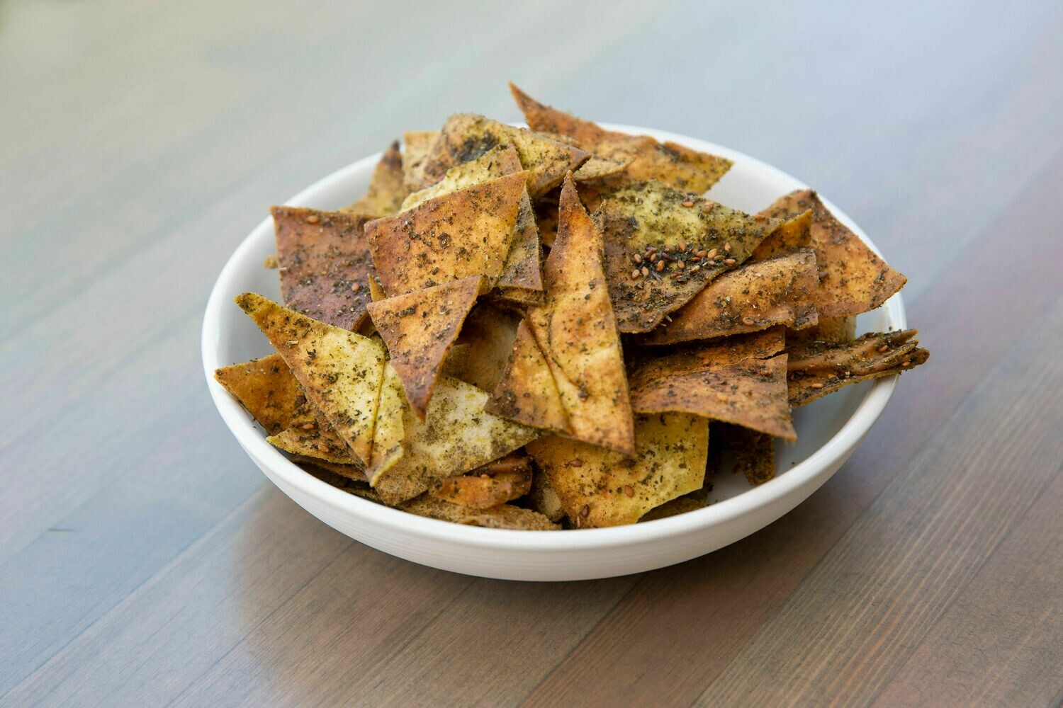 Za'atar-Spiced Pita Chips Za'atar-Spiced Pita Chips