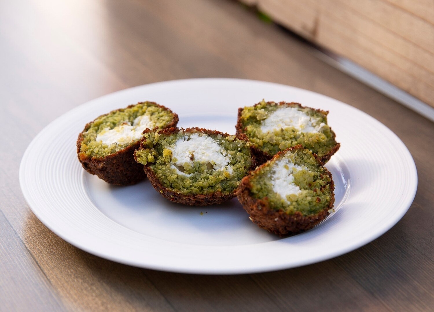 Cheese-Stuffed Falafel Cheese-Stuffed Falafel