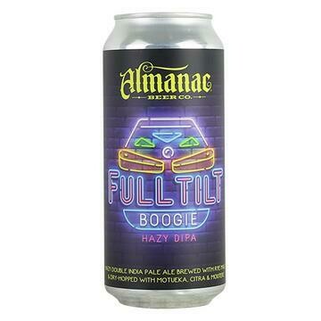 Almanac Full Tilt Boogie Hazy DIPA Almanac Full Tilt Boogie Hazy DIPA