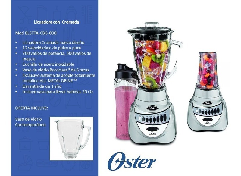 Licuadora oster 12 velocidades