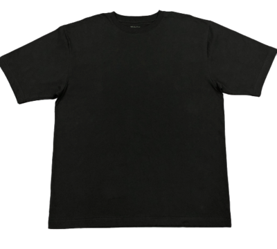 Camiseta White Cotton -Negro