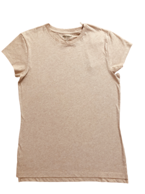 T-Shirt de Mujer Algodón Nativo Orgánico Sand