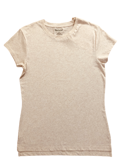 T-Shirt de Mujer Algodón Nativo Orgánico Caramel
