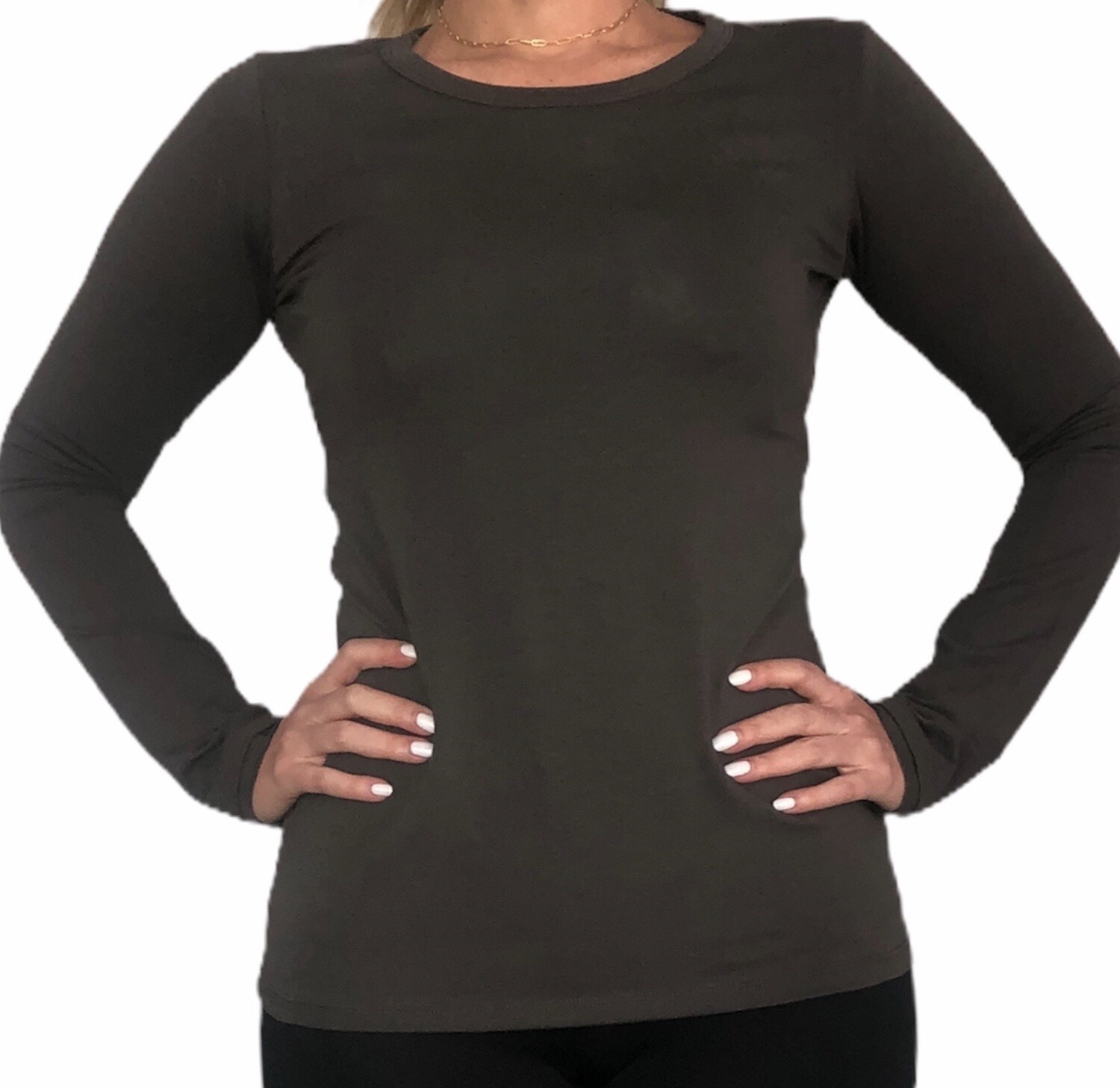 Polo Mujer ML Lycrado - Gris Oscuro