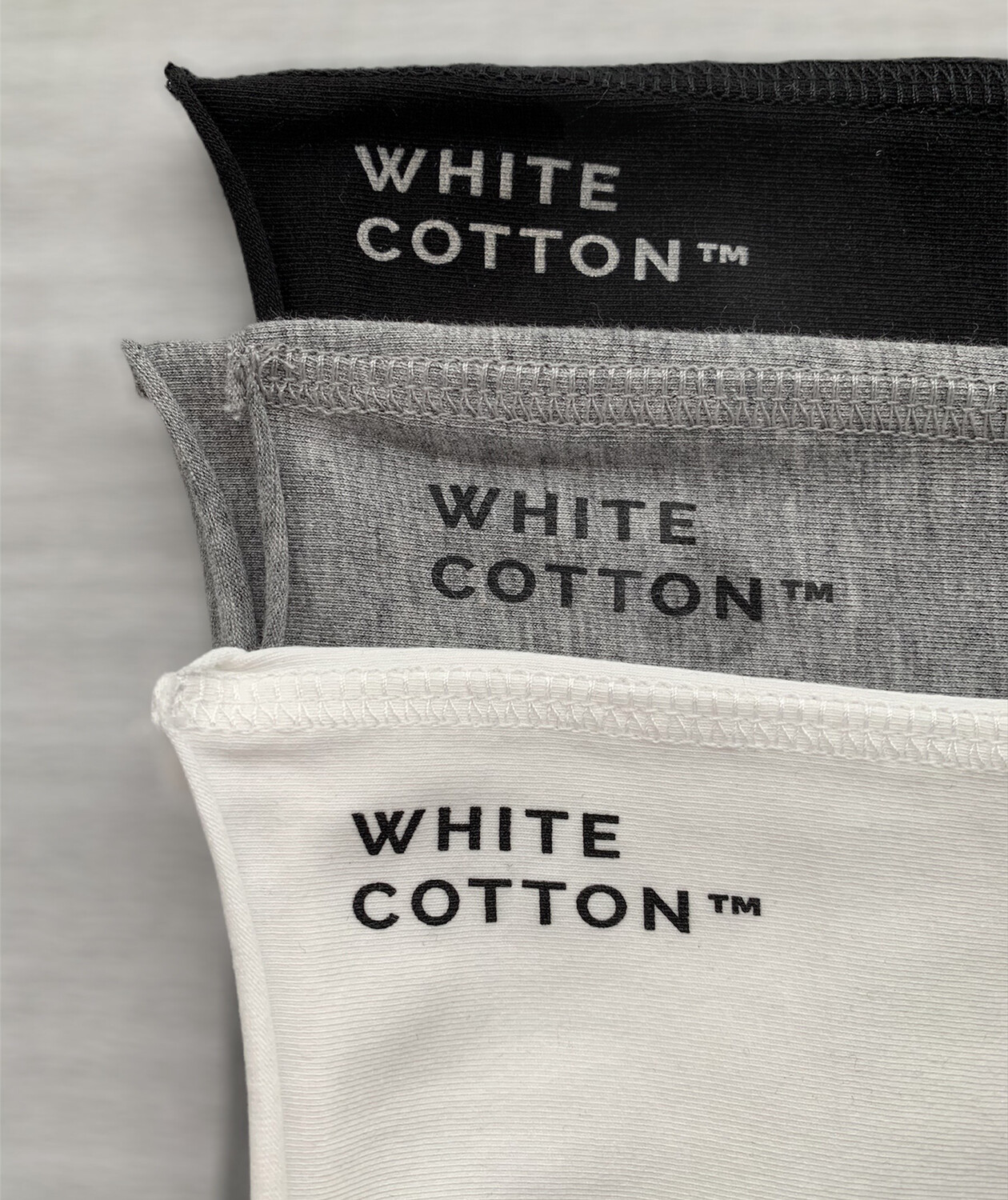 Pack de 3 Bandanas White Cotton