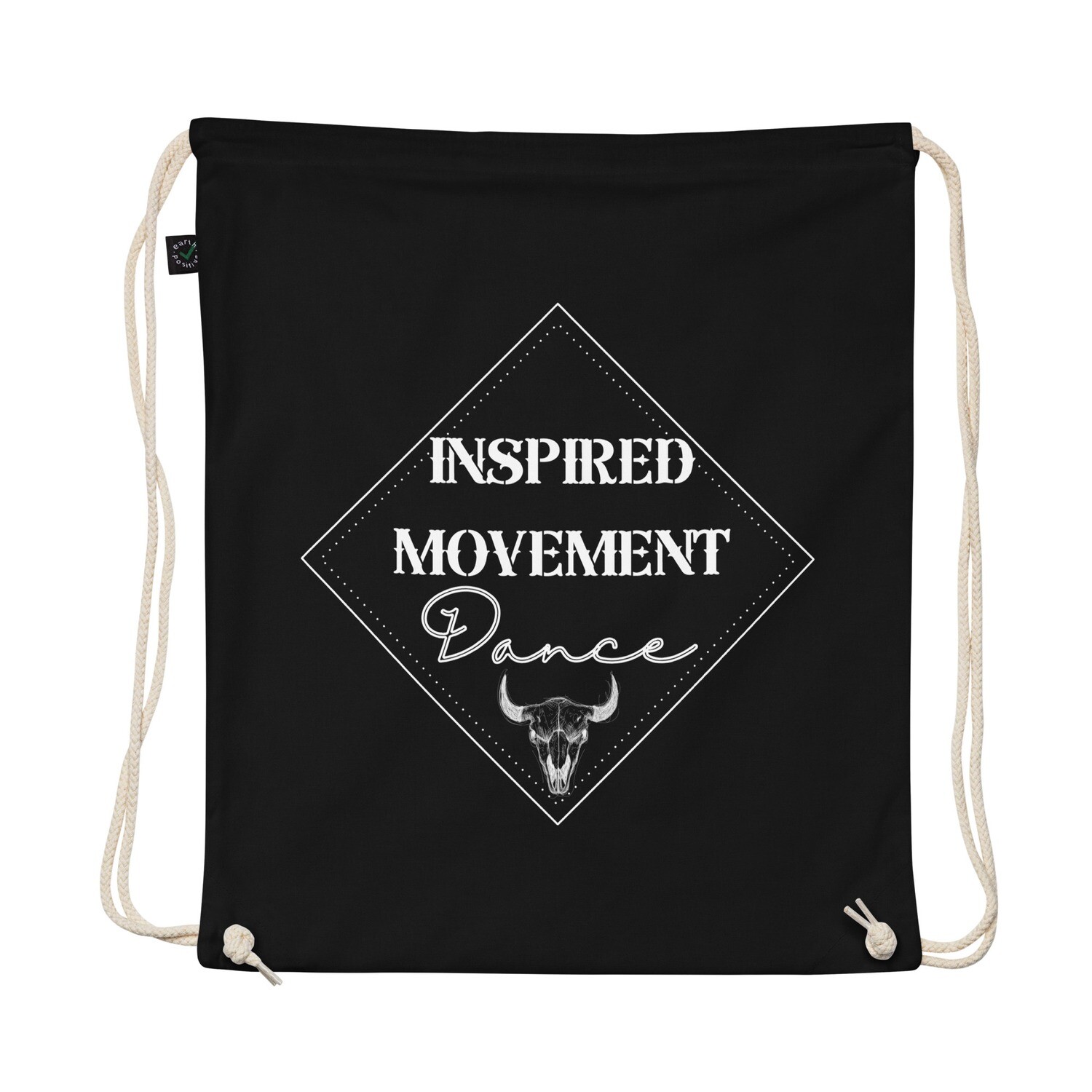 Organic cotton drawstring bag