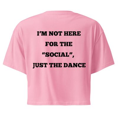 Not here for the "social" - black lettering