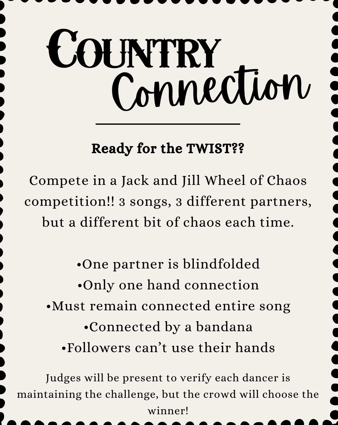 Country Connection Competition - JnJ Leader