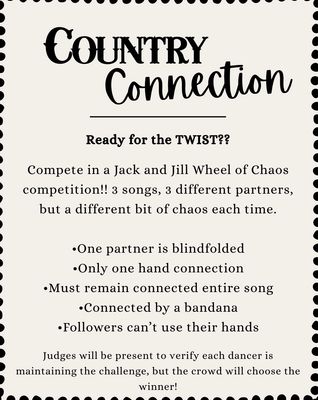 Country Connection Competition - JnJ Follower