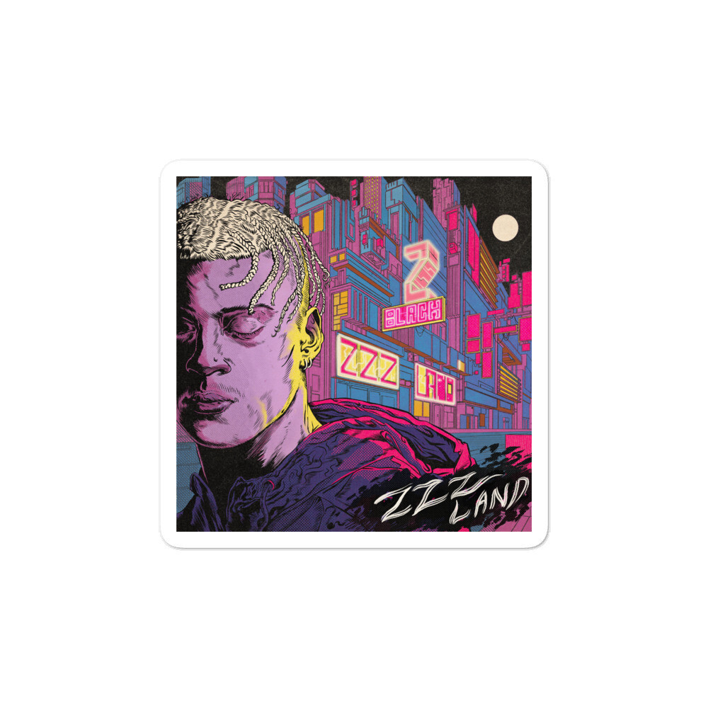 Z Land Cover Art Bubble-free stickers