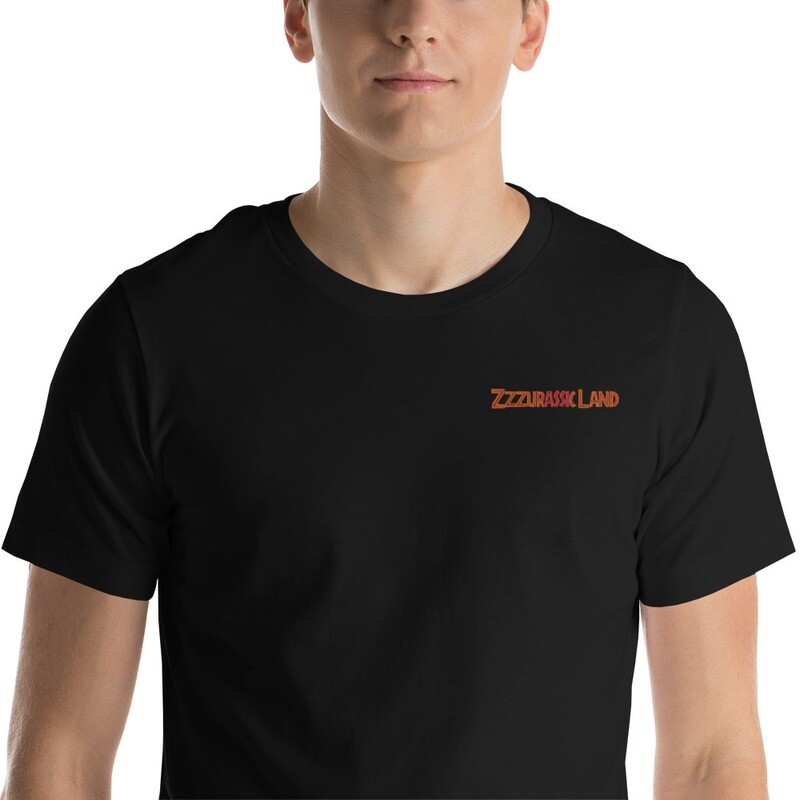 Zzzurasic Land Embroidery Shirt ( Embroidery Larger In Person)