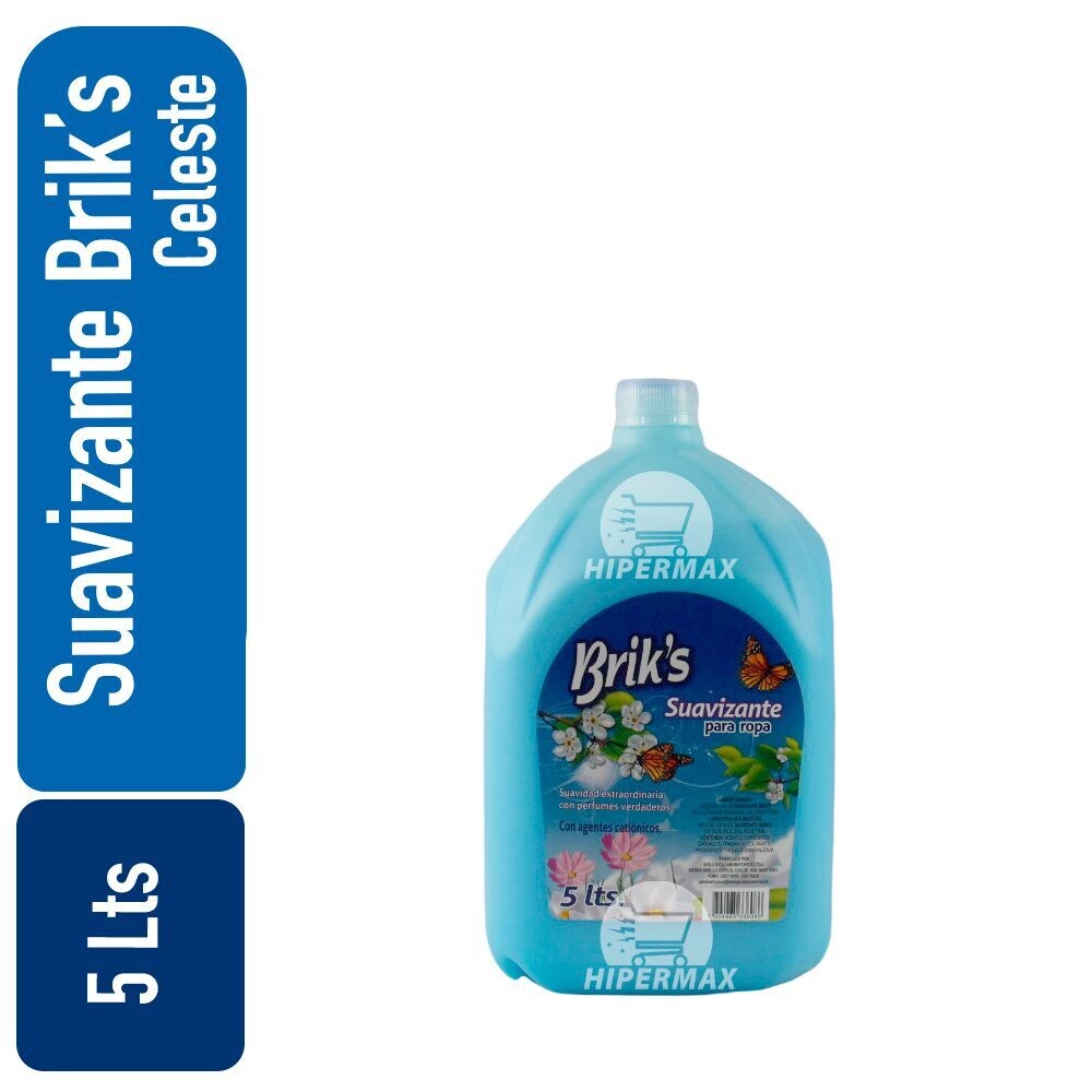 Suavizante bidón Briks Celeste 5 Lts