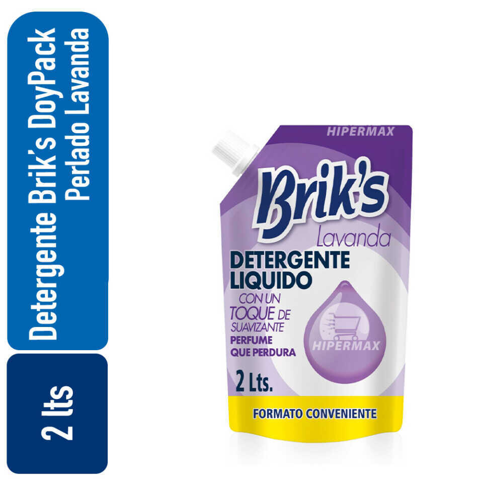 Detergente DoyPack Briks Lavanda 2 Lts