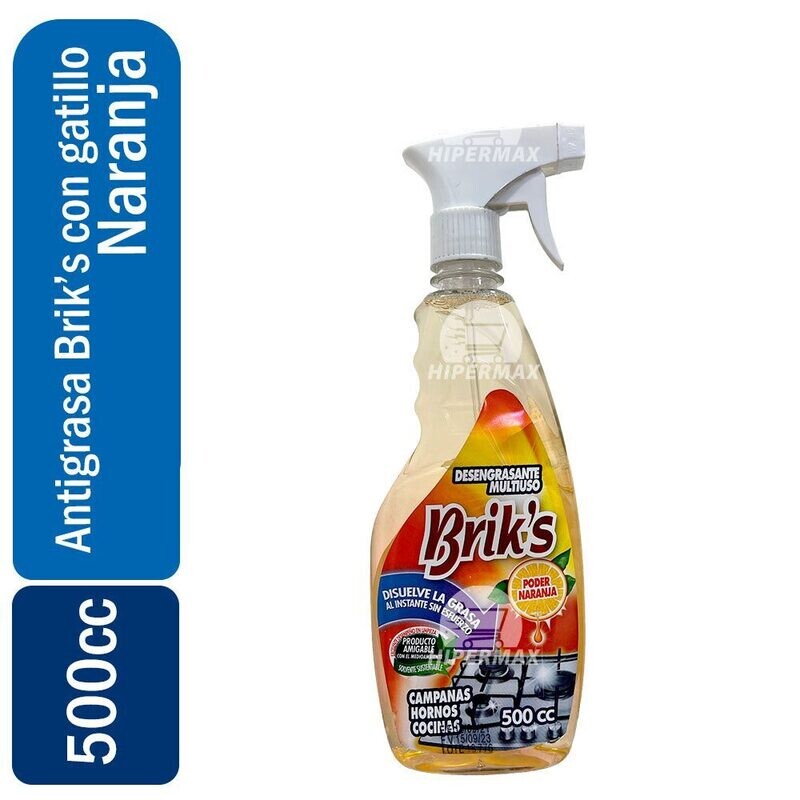 Desengrasante Multiuso con Gatillo Brik's 500ml