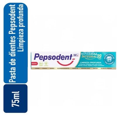 Pasta de dientes Pepsodent Limpieza Profunda 75ml