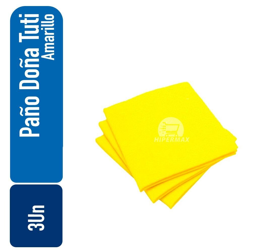 Paño Doña Tuti Multiuso Amarillo