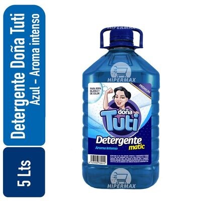 Detergente Doña Tuti Azul 5 Lts