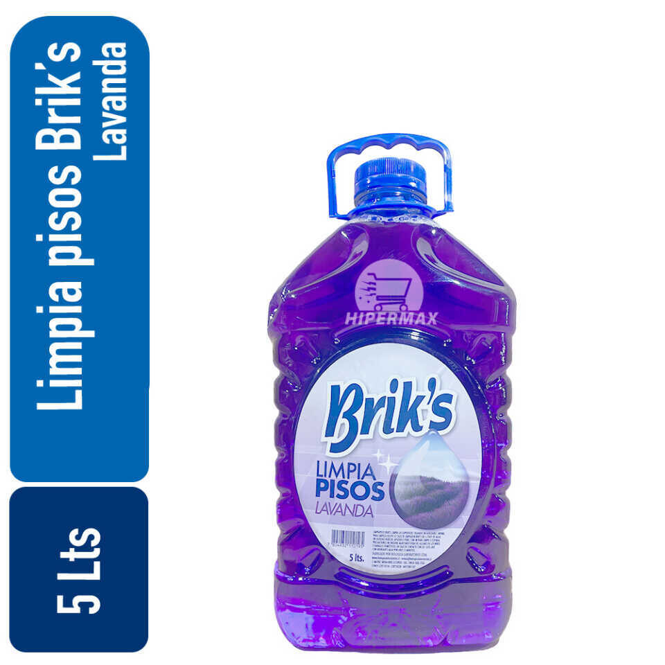 Limpia Pisos Briks Lavanda 5 Lts