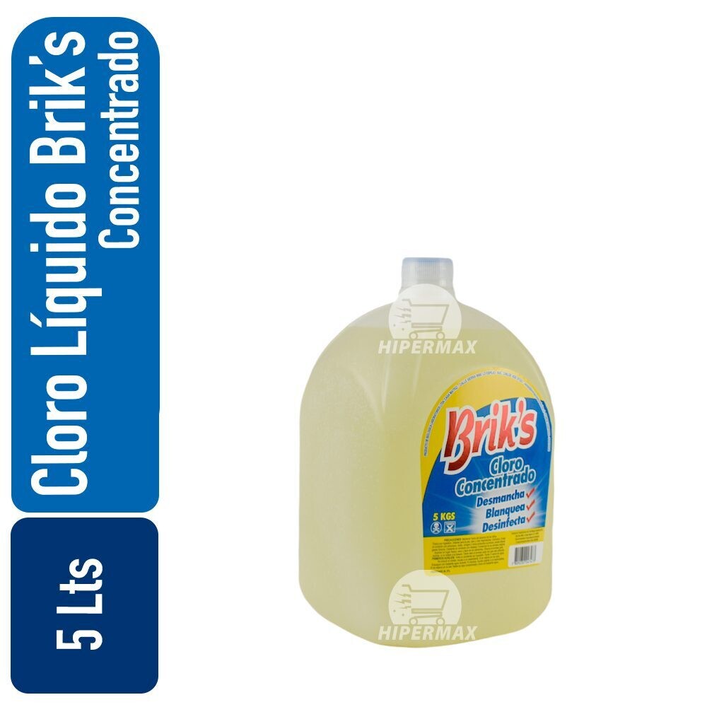Cloro Concentrado Briks 5 Lts