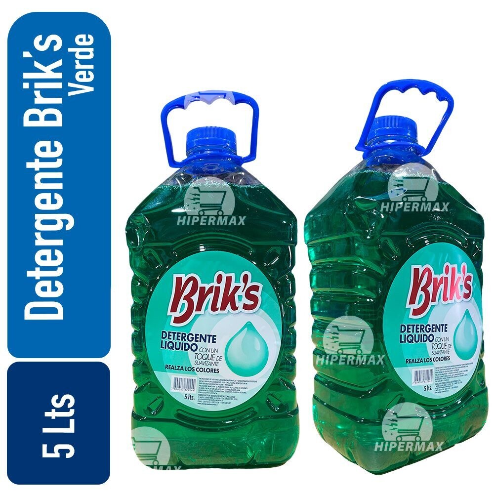Detergentes Briks Verde 5 Lts