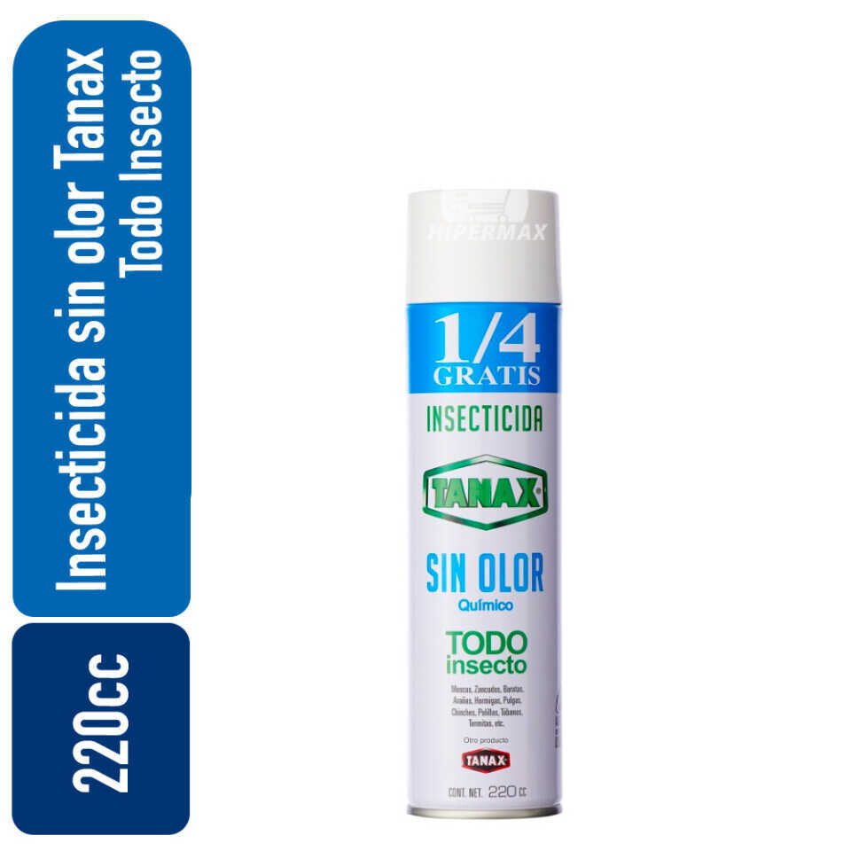 Insecticida Tanax Todo Insecto SIN OLOR 220CC