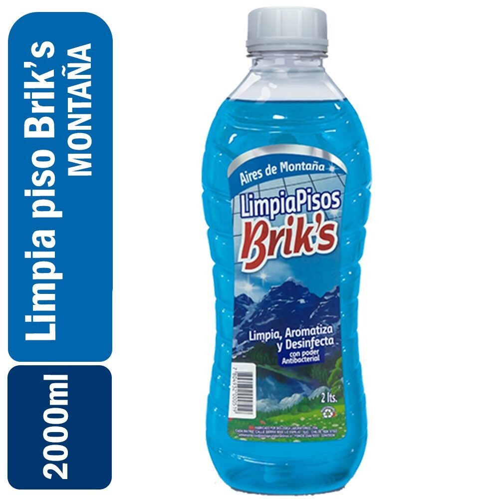 Limpia Pisos botella Briks Montaña 2 Lts