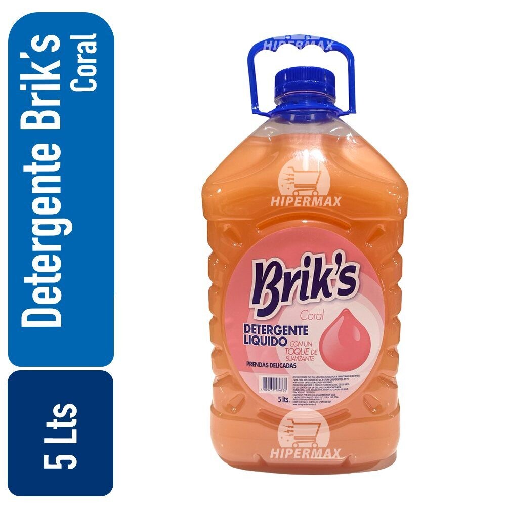 Detergentes Briks Coral 5 Lts