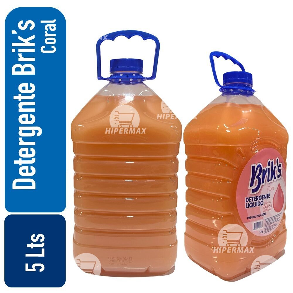 Detergentes Briks Coral 5 Lts