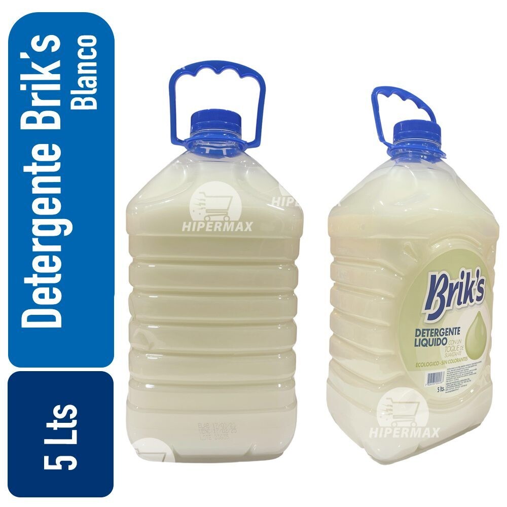 Detergentes Briks Blanco 5 Lts