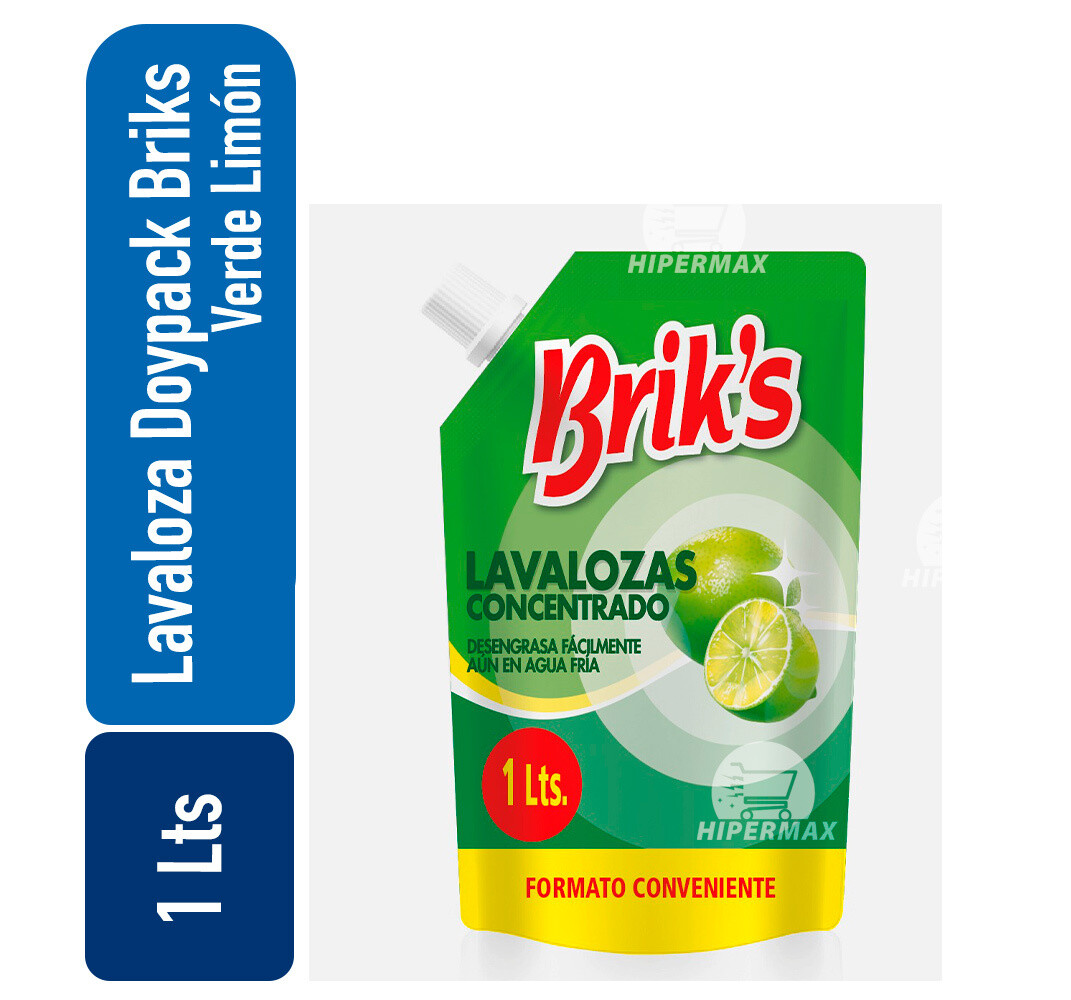 Lavaloza Doypack Verde Briks 1 Lt