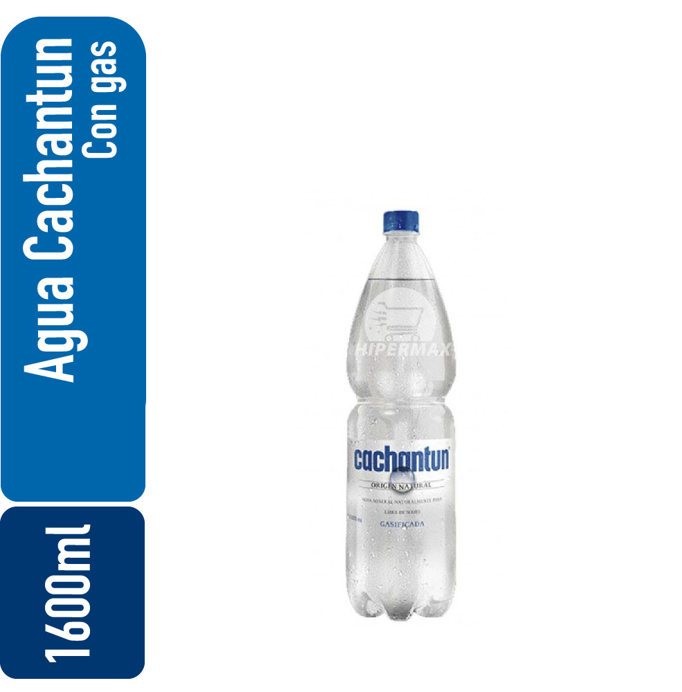 Agua Cachantun con gas 1,6 Lts