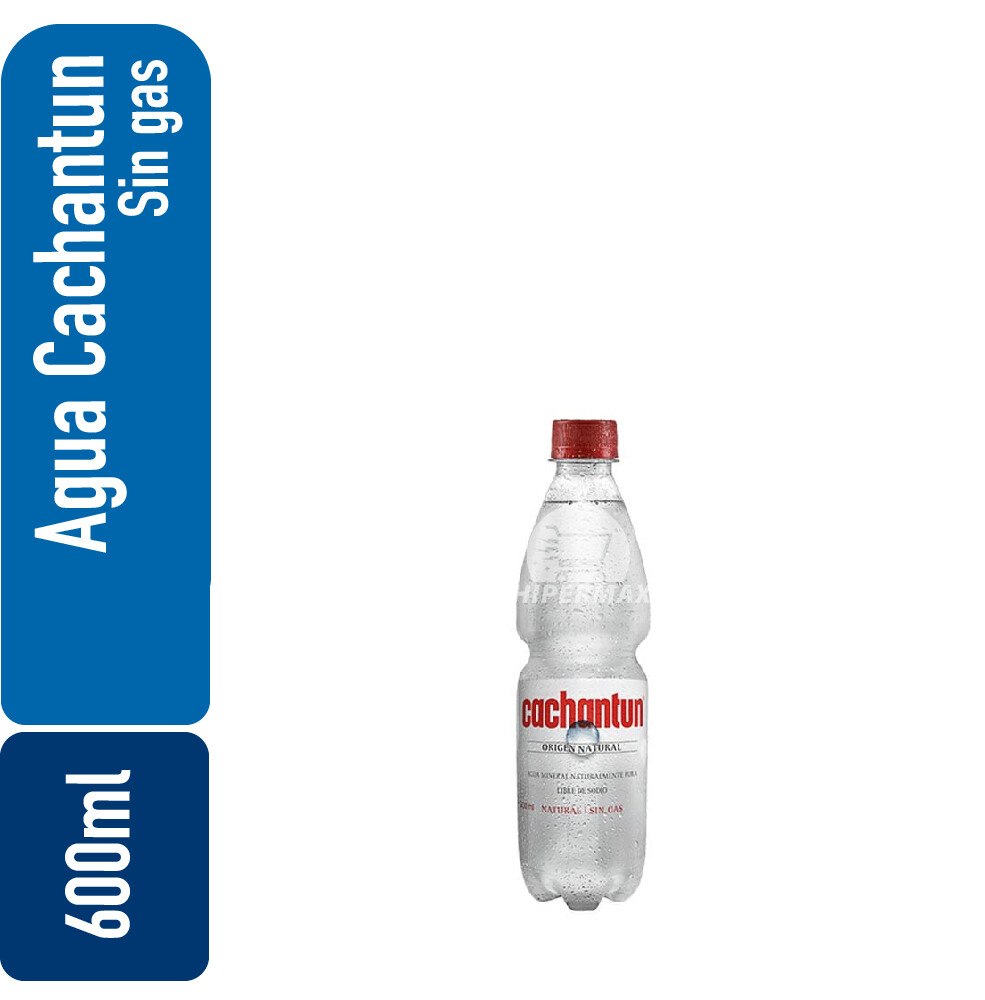 Agua Cachantun con gas 600 ml