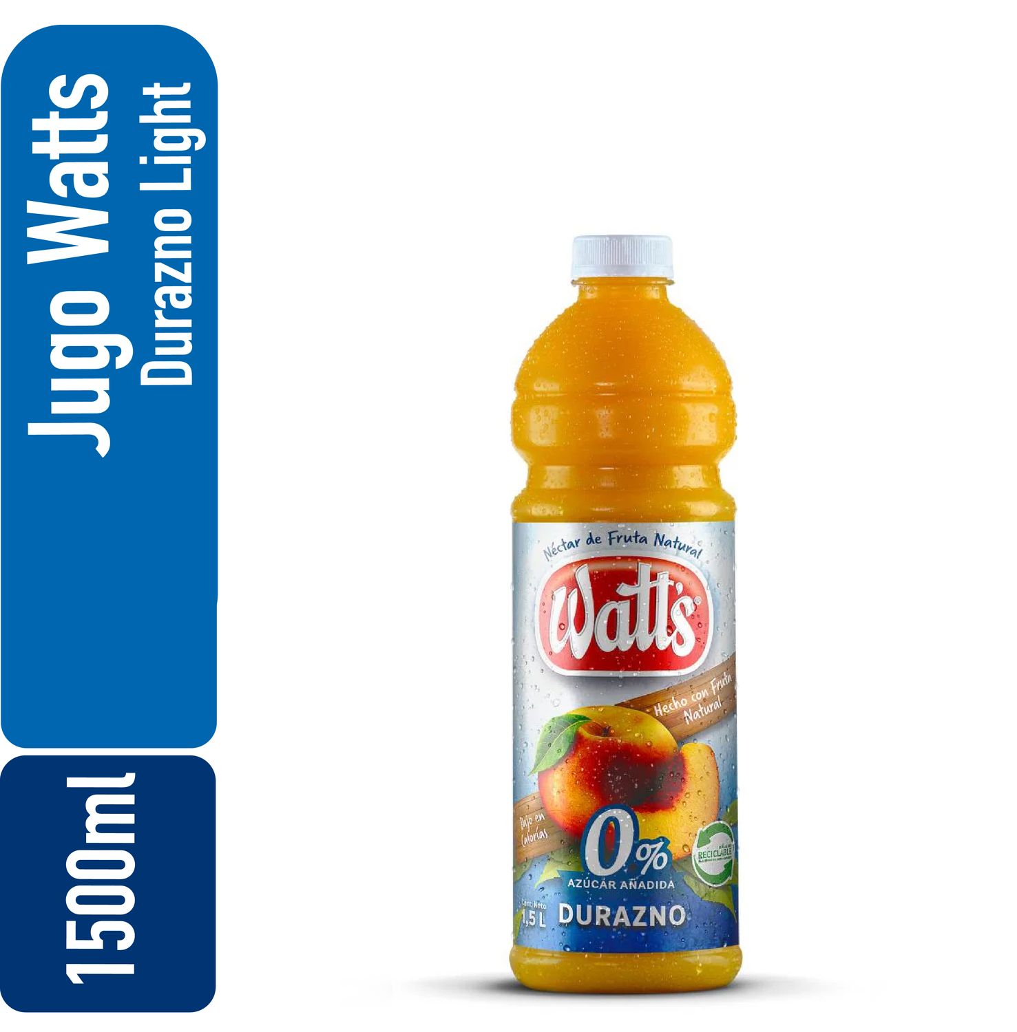Jugo Watts Durazno Light 1,5 Lts