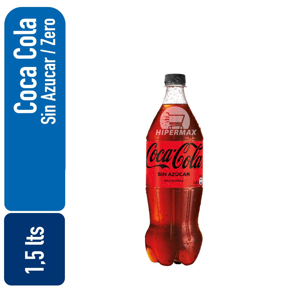 Coca Cola Sin Azúcar 1,5 Lts