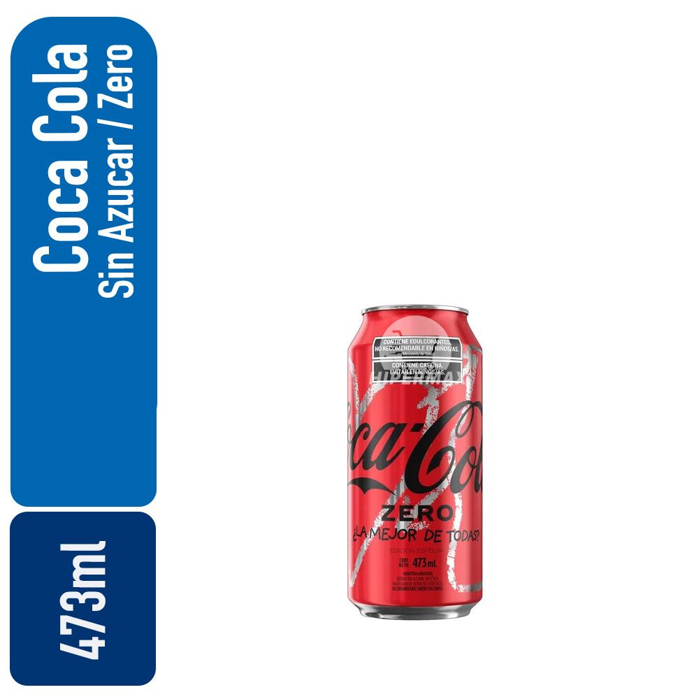 Coca Cola Sin Azucar 473 ml