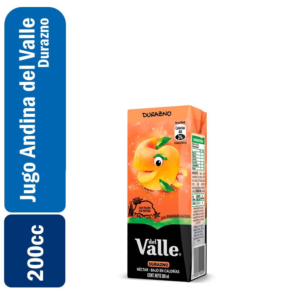 Jugo del Valle Durazno 200ml